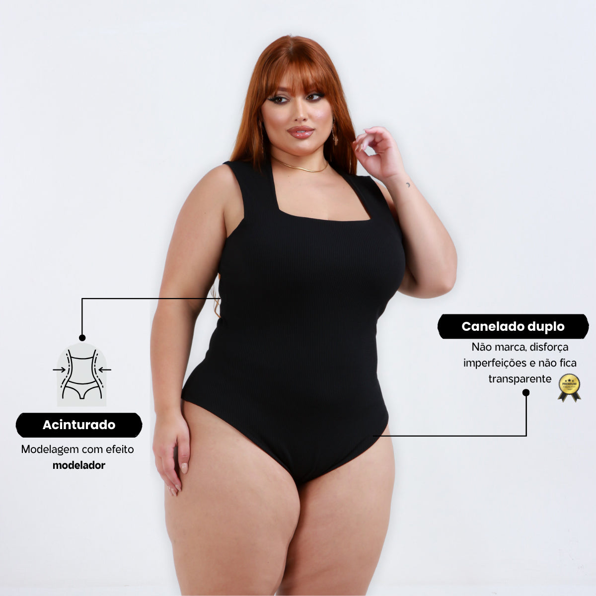 Compre 1 leve 2 Body Feminino Manga Curta